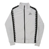 Vintage white Kappa Track Jacket - mens small