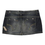 Vintage dark wash Benetton Denim Skirt - womens 34" waist
