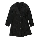 Vintage black 1970's Unbranded Leather Jacket - womens small
