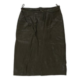 Vintage khaki 1970/80's Marie Francoise Skirt - womens 28" waist