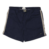Vintage navy Asics Sport Shorts - mens x-large