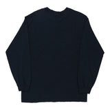 Vintage navy Johnson 48 Al Style Long Sleeve T-Shirt - mens large
