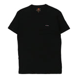 Vintage black Energie T-Shirt - mens medium