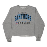 Vintage grey Carolina Panthers Nfl Sweatshirt - womens x-large