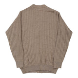 Vintage beige Unbranded Cardigan - womens large