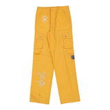 Vintage yellow Wpm Academy Cargo Trousers - mens 32" waist