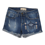 Vintage blue Zuiki Denim Shorts - womens 26" waist