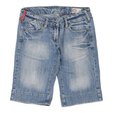 Vintage blue Just L Denim Shorts - womens 28" waist