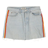 Vintage light wash Tally Weij Denim Skirt - womens 30" waist