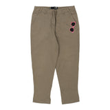Vintage khaki Love Moschino Trousers - womens 34" waist