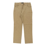 Vintage beige Gattinoni Trousers - womens 32" waist