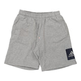 Vintage grey Adidas Sport Shorts - mens medium