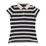 Vintage block colour Tommy Hilfiger Polo Shirt - womens medium
