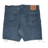 513 Levis Denim Shorts - 34W 6L Blue Cotton