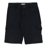 Vintage navy Mastino Cargo Shorts - mens 36" waist