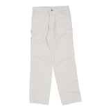 Vintage white Craftsman Cargo Trousers - mens 30" waist