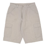 Vintage beige Unbranded Cargo Shorts - mens 34" waist