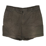 Vintage khaki Unbranded Shorts - mens 42" waist