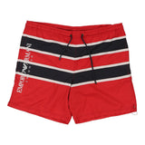 Vintage red Emporio Armani Swim Shorts - mens xxx-large