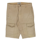 Vintage beige Piazza Italia Cargo Shorts - mens 38" waist