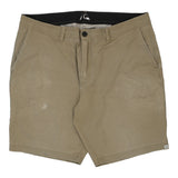 Vintage beige Quiksilver Shorts - mens 40" waist