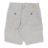 Vintage grey Cotton & Silk Shorts - mens 32" waist