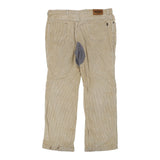 Vintage beige El Paso Cord Trousers - mens 40" waist