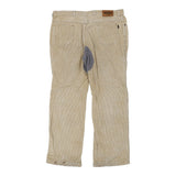 Vintage beige El Paso Cord Trousers - mens 40" waist