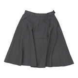 Unbranded Skirt - 26W UK 6 Grey Cotton