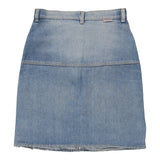 Vintage light wash Rancheros Denim Skirt - womens x-small