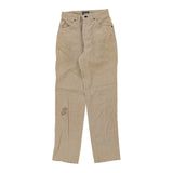 Vintage beige Lee Cord Trousers - womens 28" waist