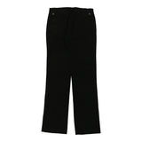 Vintage black Unbranded Trousers - womens 30" waist
