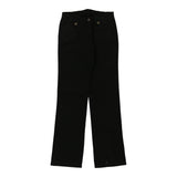 Vintage black Unbranded Trousers - womens 30" waist