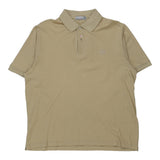 Vintage beige Sergio Tacchini Polo Shirt - mens medium