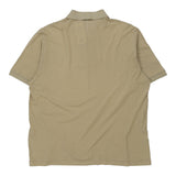 Vintage beige Sergio Tacchini Polo Shirt - mens medium