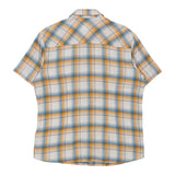 Vintage yellow Lee Short Sleeve Shirt - mens large
