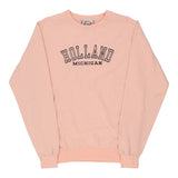 Holland, Michigan Destinations Sweatshirt - Small Pink Cotton Blend