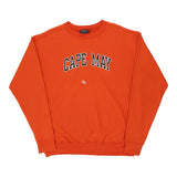 Cape May Perrin Sweatshirt - Large Orange Cotton Blend