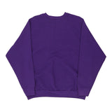 Made in USA Fruit Of The Loom Sweatshirt - XL Purple Cotton Blend
