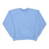 Unbranded Sweatshirt - Large Blue Cotton Blend