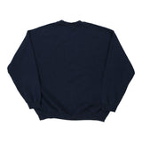 Gildan Sweatshirt - XL Navy Cotton Blend
