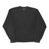 Fruit Of The Loom Sweatshirt - Medium Grey Cotton Blend