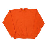 Made in USA Fruit Of The Loom Sweatshirt - XL Orange Cotton Blend