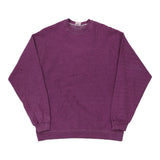 Hanes Sweatshirt - Medium Purple Cotton Blend