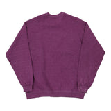 Hanes Sweatshirt - Medium Purple Cotton Blend