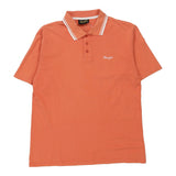 Vintage orange Wrangler Polo Shirt - mens medium