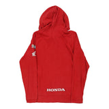 Vintage red Age 14 Hot Tracks Drag Race Gas Hoodie - boys x-large