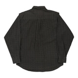 Vintage grey Club Room Patterned Shirt - mens medium
