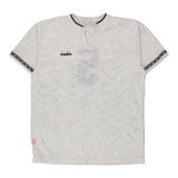 Diadora Football Shirt - Large White Polyester