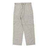 Vintage grey Unbranded Trousers - mens 32" waist